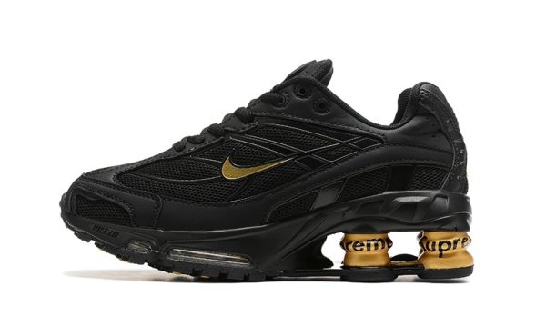 Nike Shox Ride 2 Supreme Black Gold