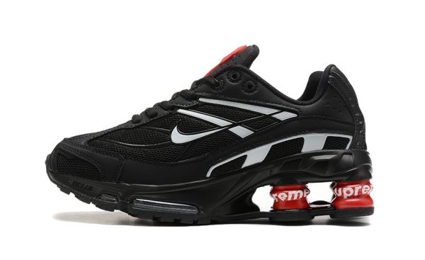 Nike Shox Ride 2 Supreme Black White Red
