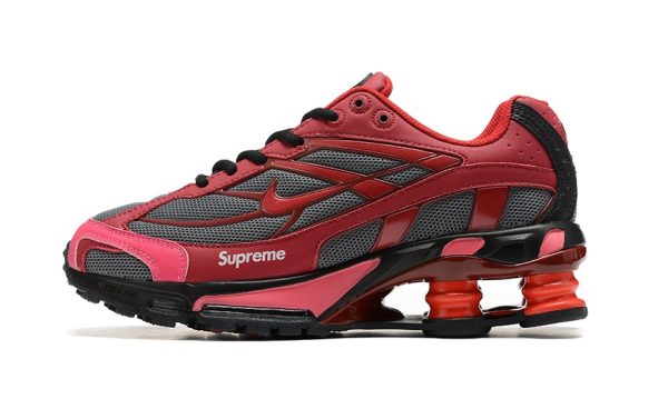 Nike Shox Ride 2 Supreme Red Grey