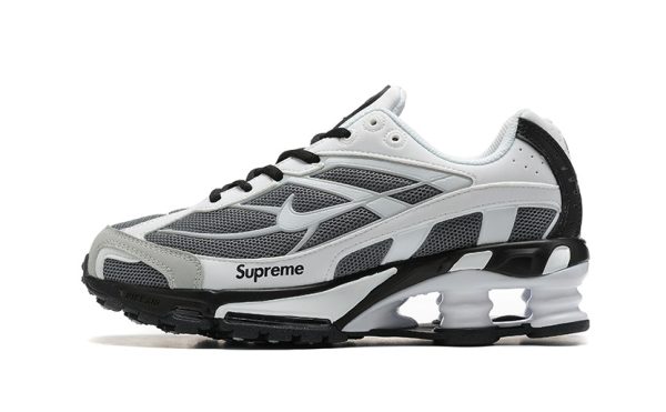 Nike Shox Ride 2 Supreme White Grey