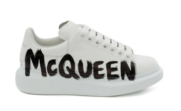 Alexander McQueen Oversized Sneaker Letters White