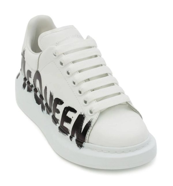 Alexander McQueen Oversized Sneaker Letters White - Image 2