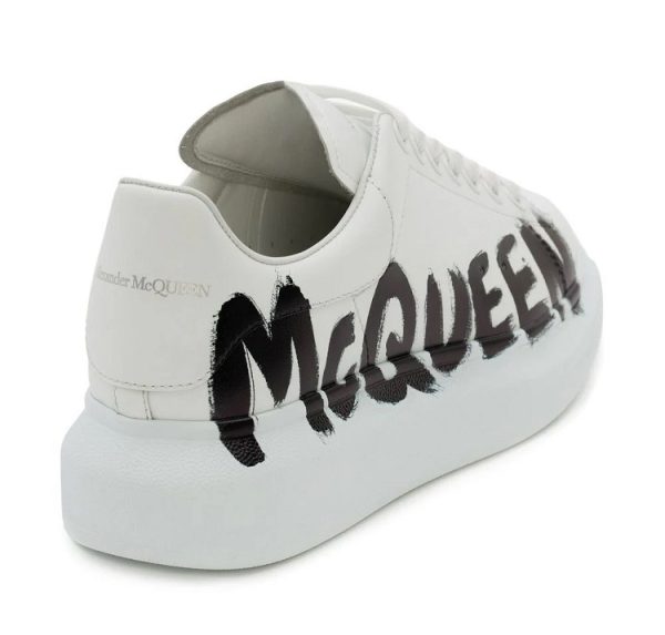 Alexander McQueen Oversized Sneaker Letters White - Image 3