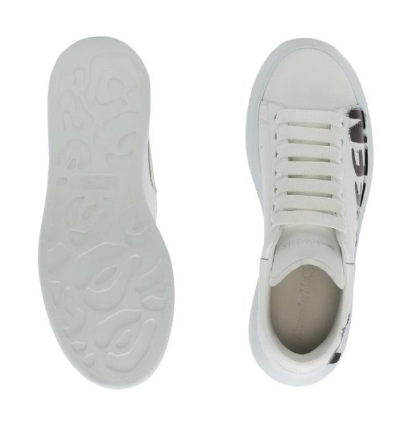 Alexander McQueen Oversized Sneaker Letters White - Image 4