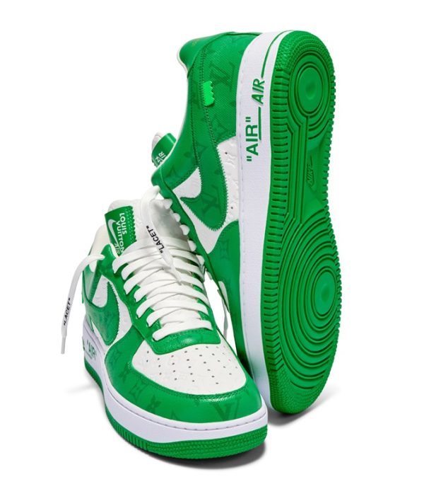 Louis Vuitton x Nike Air Force 1’07 LV8 Low Green – Image 3