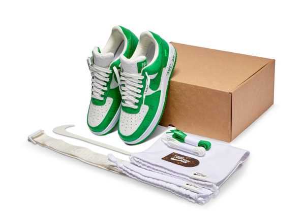 Louis Vuitton x Nike Air Force 1’07 LV8 Low Green – Image 5
