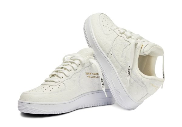 Louis Vuitton x Nike Air Force 1’07 LV8 Low White – Image 2