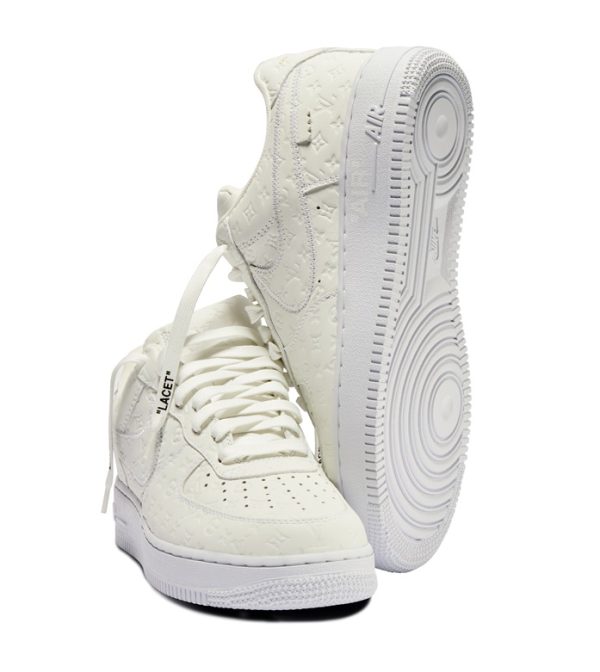 Louis Vuitton x Nike Air Force 1’07 LV8 Low White – Image 3