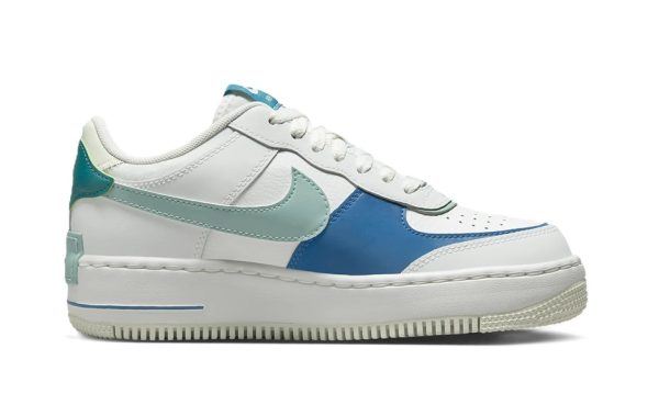 Nike Air Force Shadow White Industrial Blue - Imagen 3