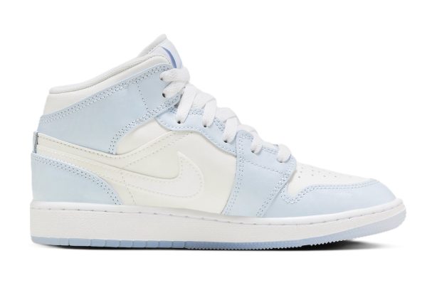 Nike Air Jordan 1 Mid SE Glitter Swoosh - Imagen 3