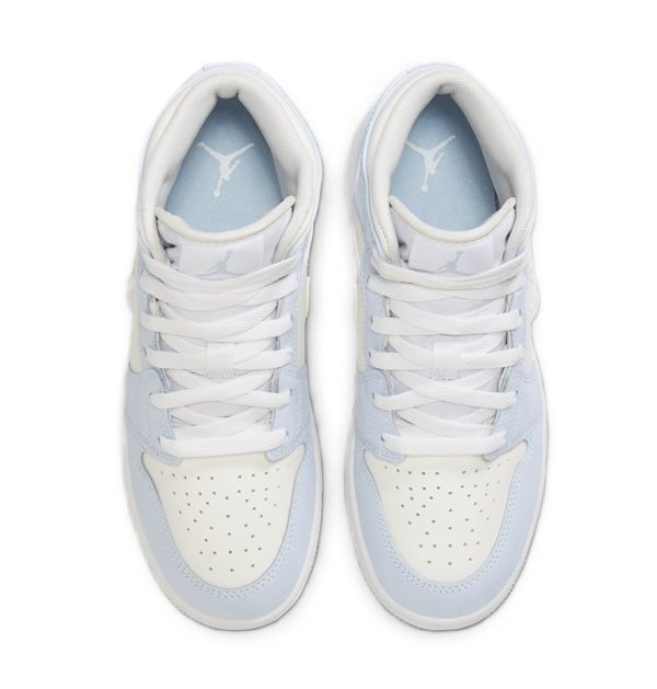 Nike Air Jordan 1 Mid SE Glitter Swoosh - Imagen 4