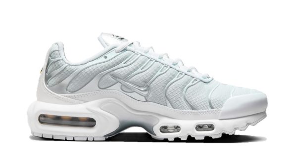 Nike Air Max Plus TN White Metallic Silver - Image 3