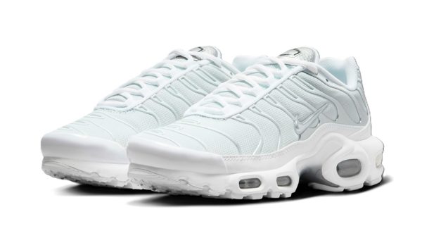 Nike Air Max Plus TN White Metallic Silver - Image 2