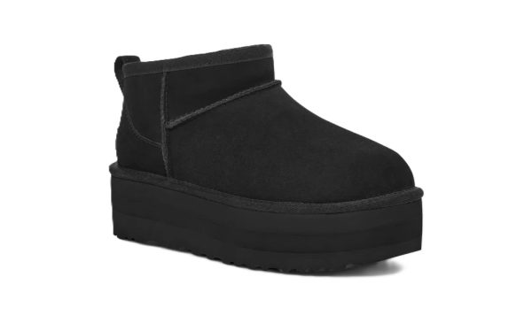 UGG Platform Classic Ultra Mini Black - Imagen 2