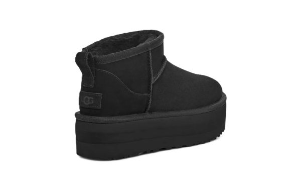 UGG Platform Classic Ultra Mini Black - Imagen 4