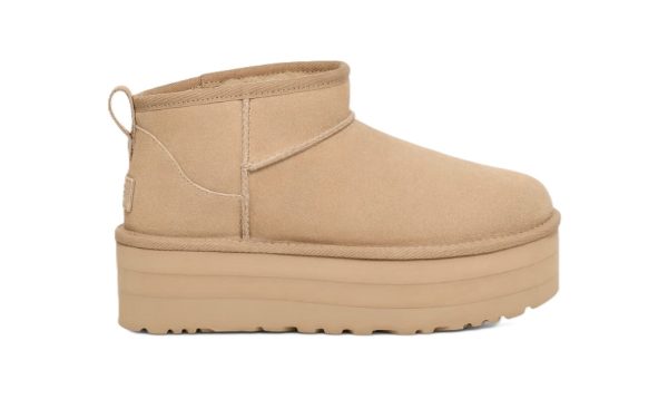 UGG Platform Classic Ultra Mini Mustard