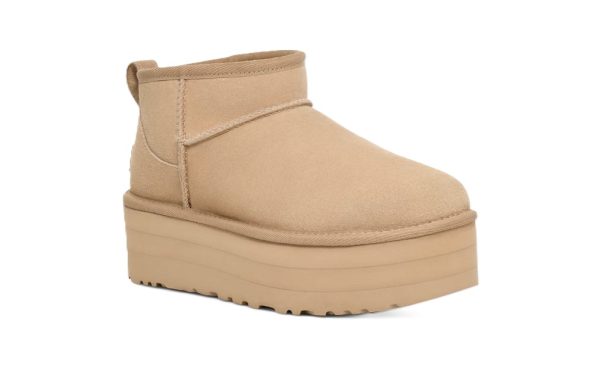 UGG Platform Classic Ultra Mini Mustard - Imagen 2
