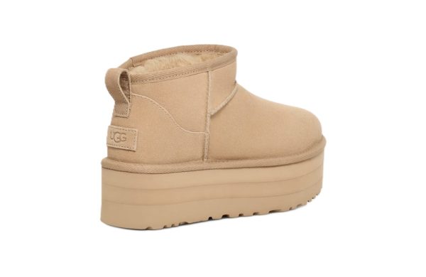 UGG Platform Classic Ultra Mini Mustard - Imagen 4