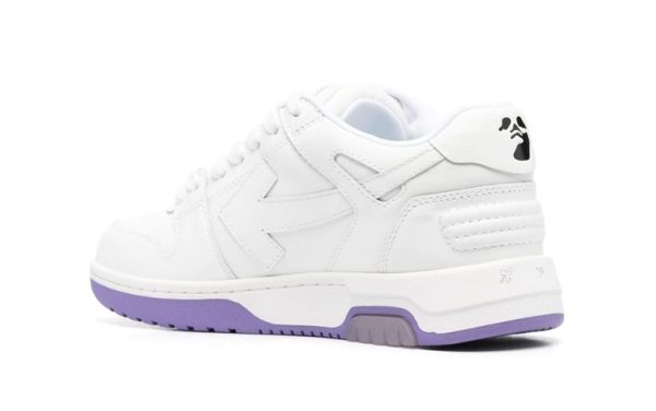 Off-White OOO Low-Top “For Walking” White Blue - Imagen 3