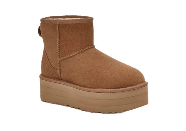 UGG Classic Mini Platform Chestnut – Image 2
