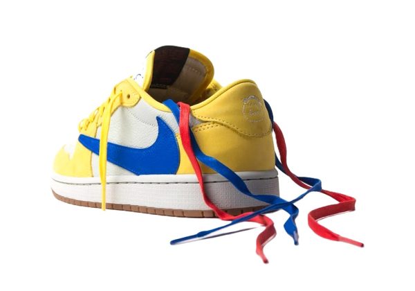 Nike Air Jordan 1 Low Travis Scott Canary – Image 2