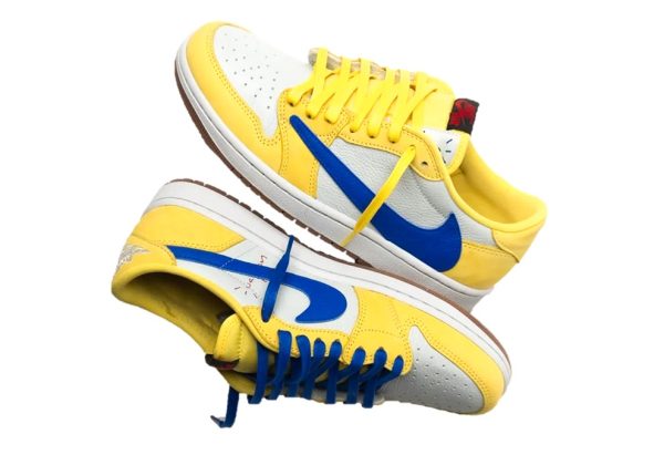 Nike Air Jordan 1 Low Travis Scott Canary – Image 5