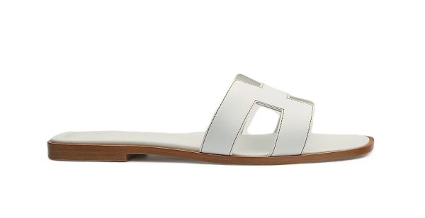Hermes Sandal Oran White - Imagen 2