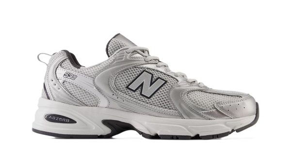 New Balance 530 Metallic Grey Silver