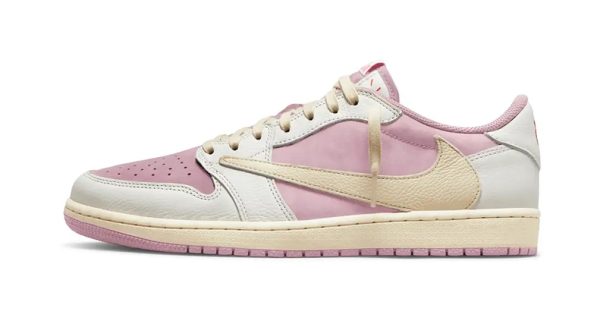 Nike Air Jordan 1 Low Travis Scott Shy Pink