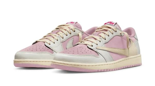 Nike Air Jordan 1 Low Travis Scott Shy Pink - Imagen 2