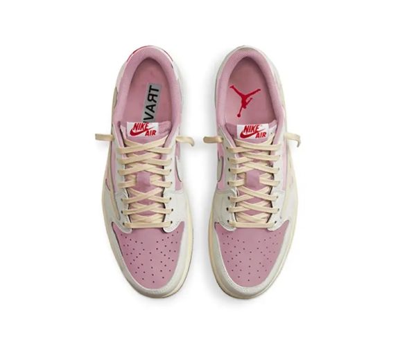 Nike Air Jordan 1 Low Travis Scott Shy Pink - Imagen 3