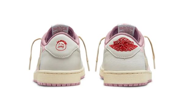 Nike Air Jordan 1 Low Travis Scott Shy Pink - Imagen 4