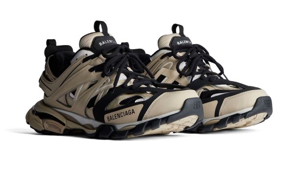 Balenciaga Track Sneakers Beige Black – Image 2