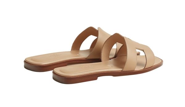 Hermes Sandal Oran Beige Natura – Image 3