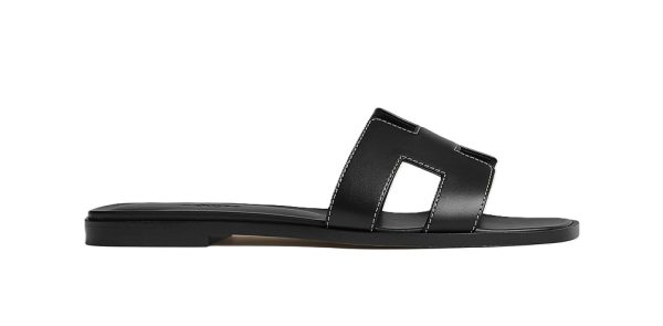 Hermes Sandal Oran Black – Image 2