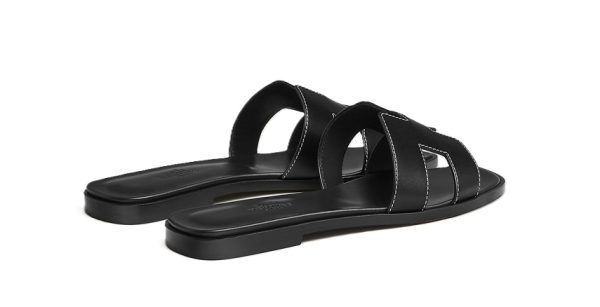 Hermes Sandal Oran Black – Image 3