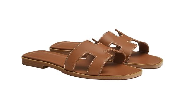 Hermes Sandal Oran Gold