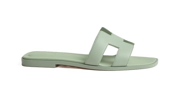 Hermes Sandal Oran Verd D´eau – Image 2