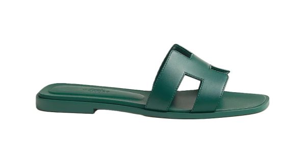 Hermes Sandal Oran Vert Viride – Image 2