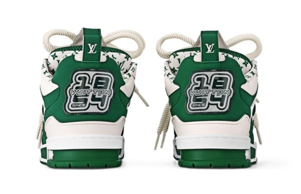 Louis Vuitton Skate Sneaker Green White - Image 3