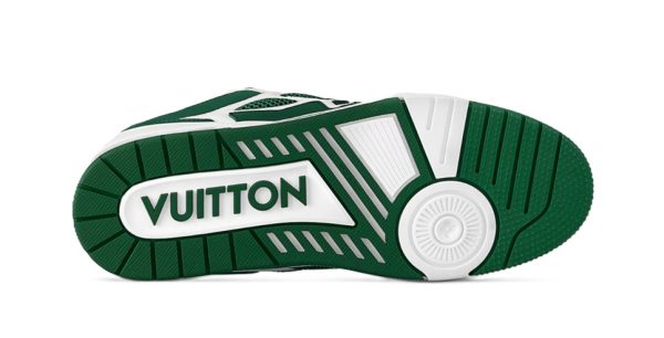 Louis Vuitton Skate Sneaker Green White - Image 4