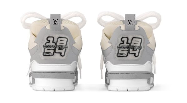 Louis Vuitton Skate Sneaker Grey White - Image 3