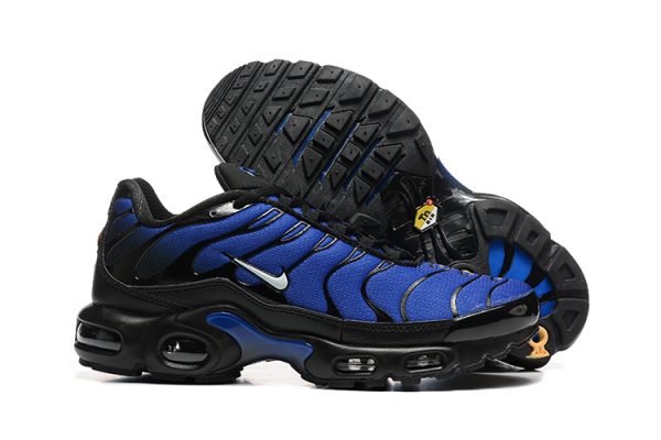 Nike Air Max Plus TN Premium Black Racer Blue – Image 3