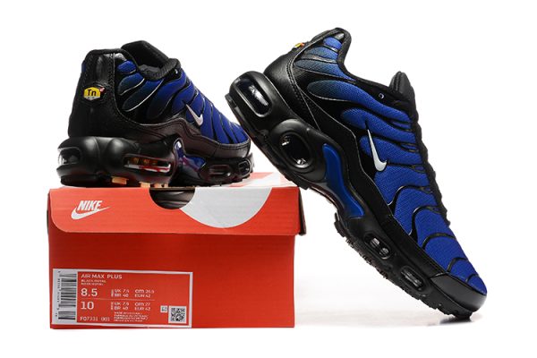 Nike Air Max Plus TN Premium Black Racer Blue – Image 5