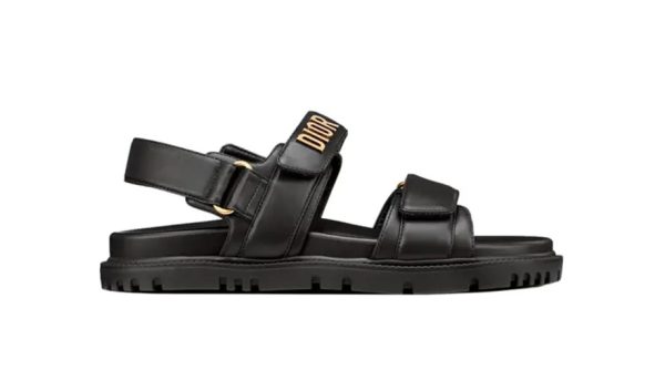 Dior Dioract Sandal Black - Image 2