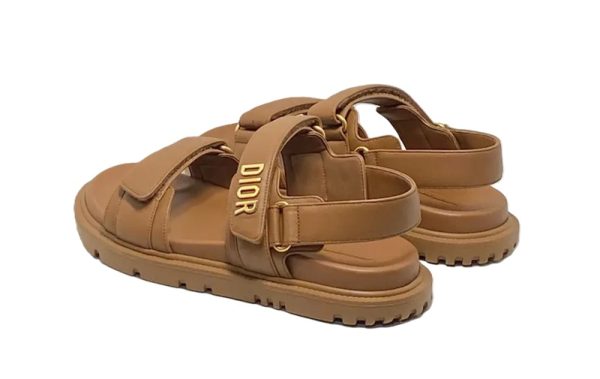 Dior Dioract Sandal Brown - Image 3