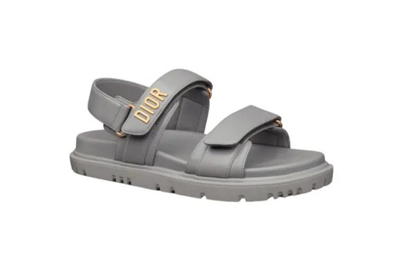 Dior Dioract Sandal Grey Metal
