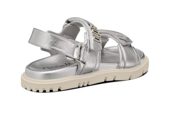 Dior Dioract Sandal  Silver Fashion - Image 3