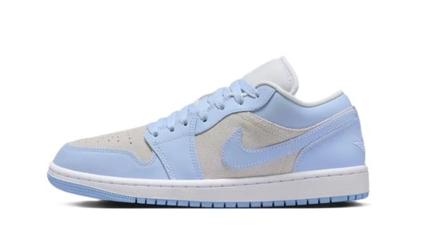 Nike Air Jordan 1 Low Grey White Aluminium