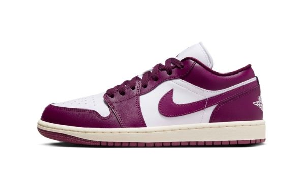 Nike Air Jordan 1 Low White Bordeaux